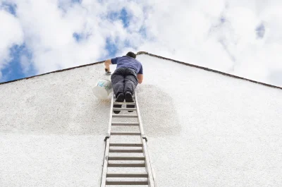 Peinture extérieure à Aigondigné — façades et ravalement